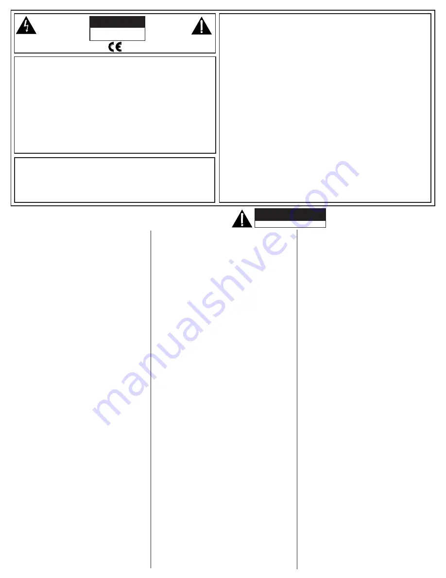 CARVIN DCM4000 Operating Manual Download Page 1