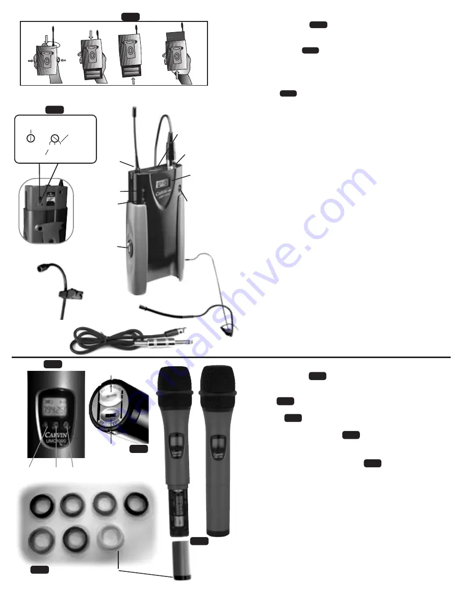 CARVIN UX1000BP Скачать руководство пользователя страница 4