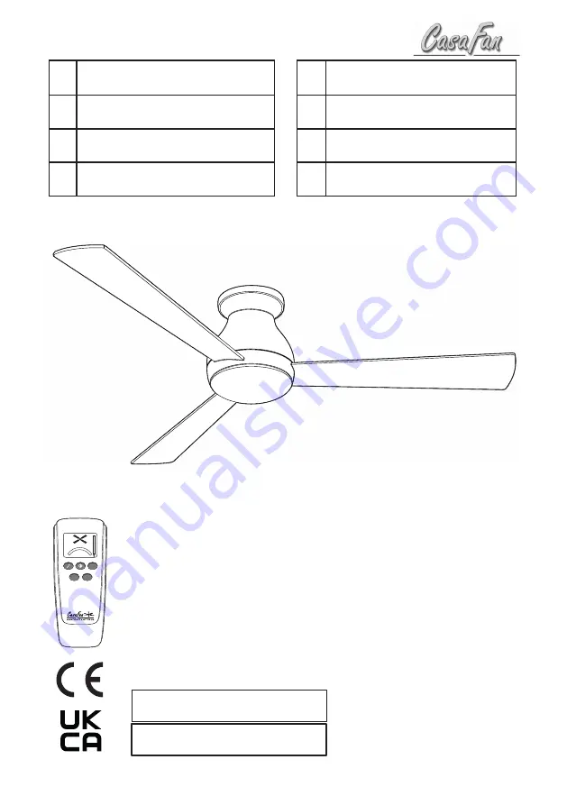 CasaFan Eco Pallas Mounting And Operating Manual Download Page 1