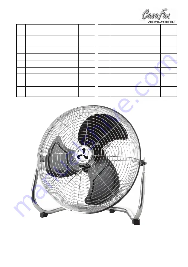 CasaFan Speed 40 G Mounting And Operating Manual Download Page 1