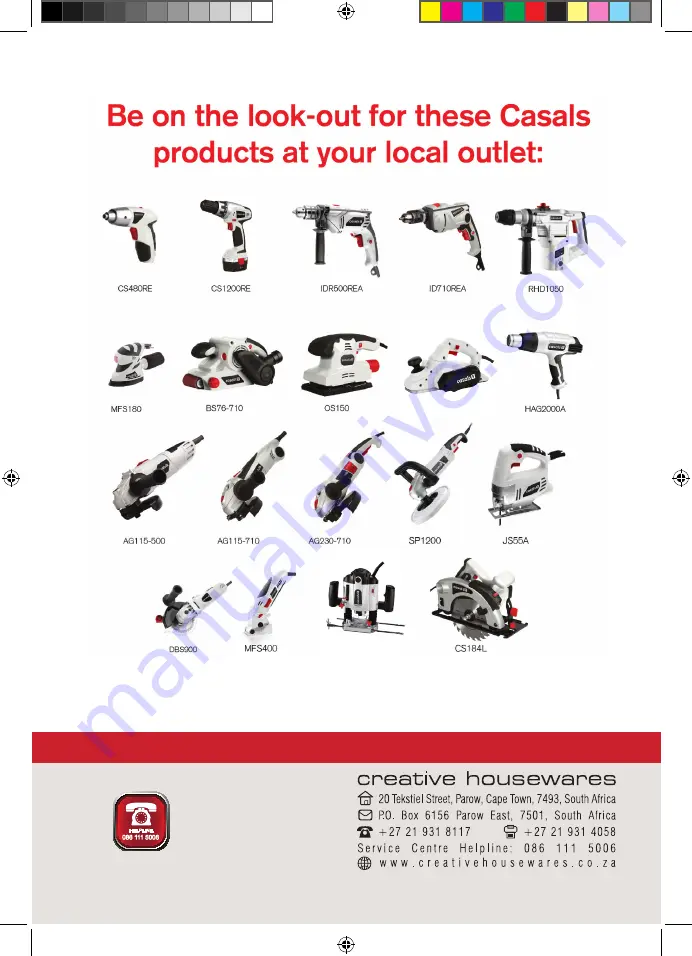 Casals PL82-650 Manual Download Page 6