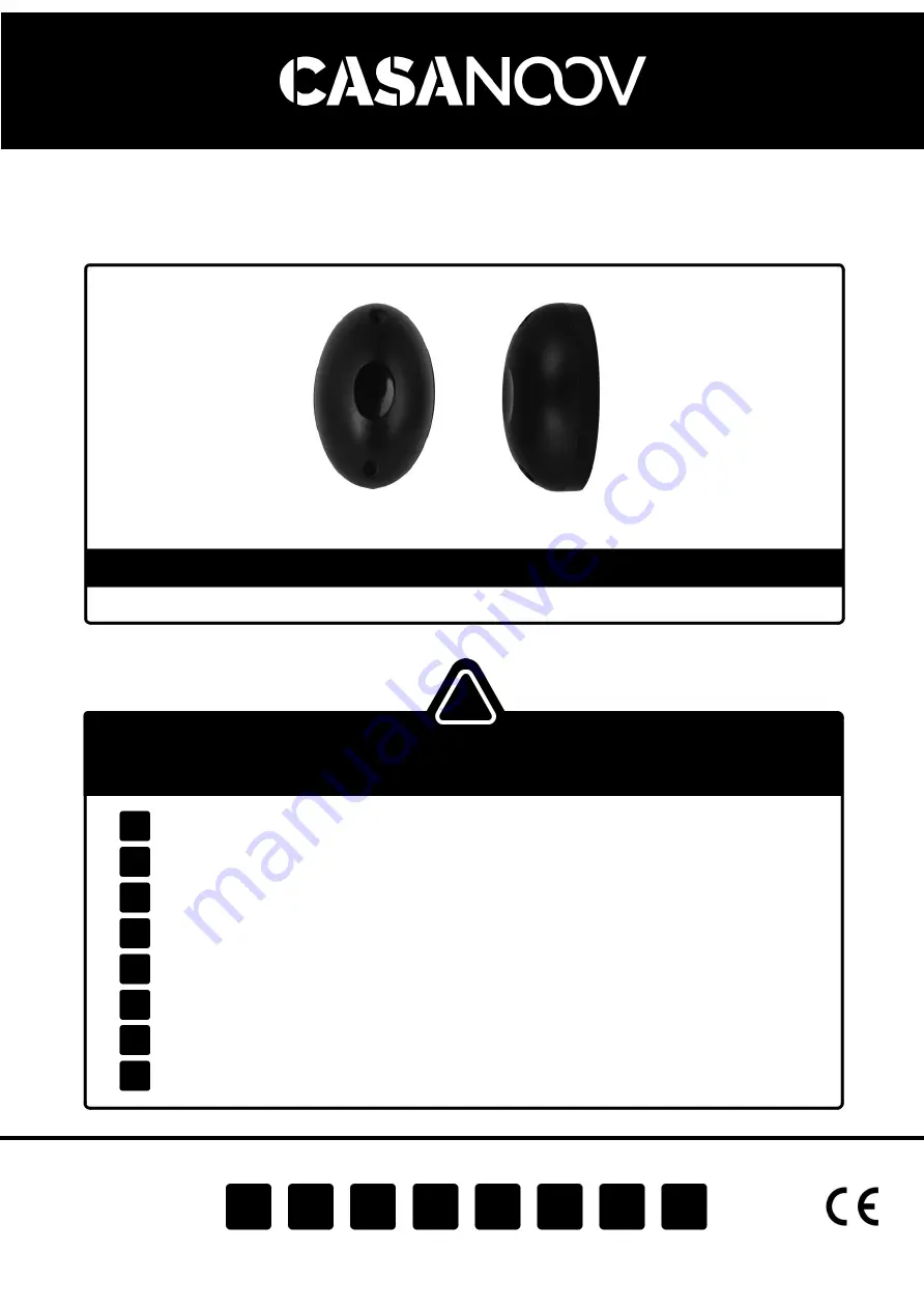 Casanoov STW-000030 Instruction Manual Download Page 1