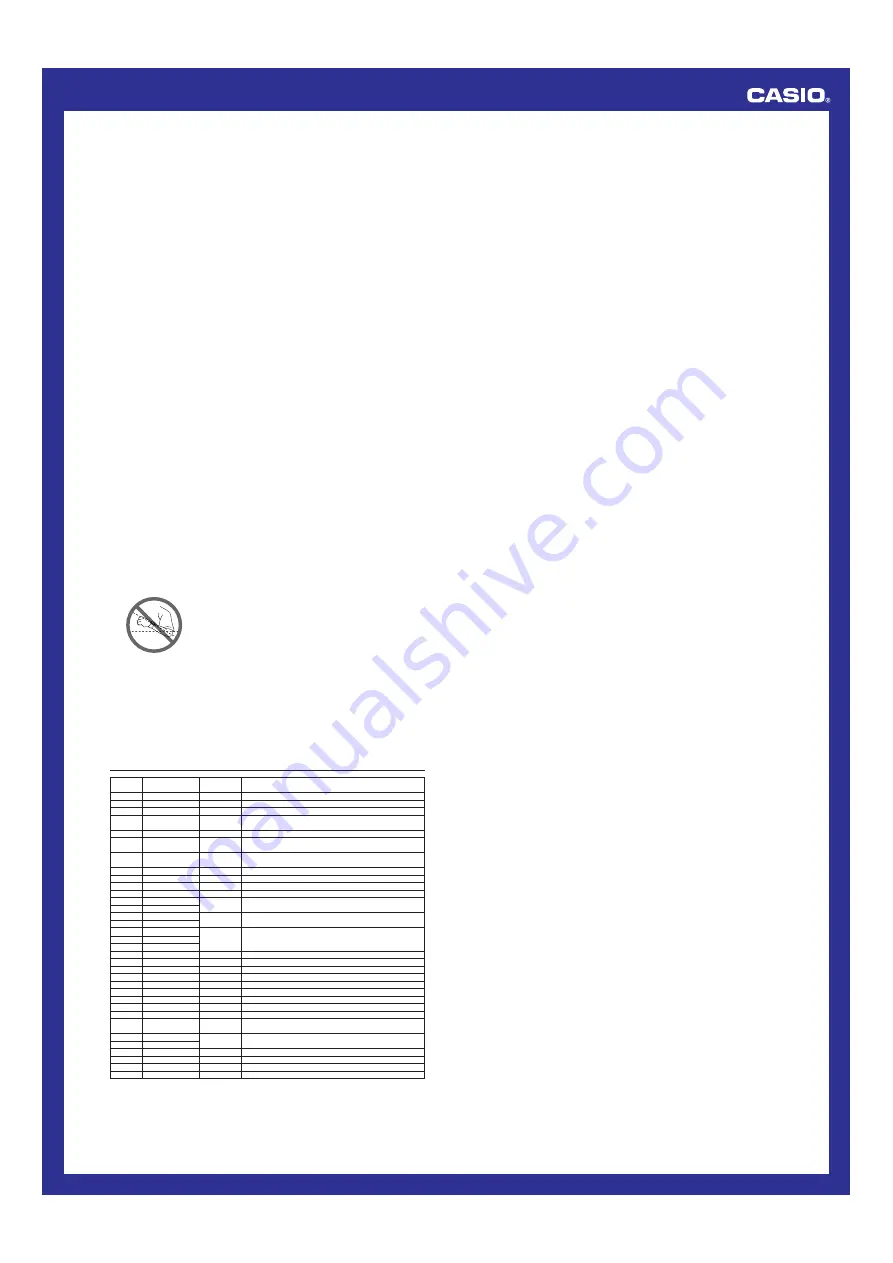 Casio 2752 Operation Manual Download Page 6