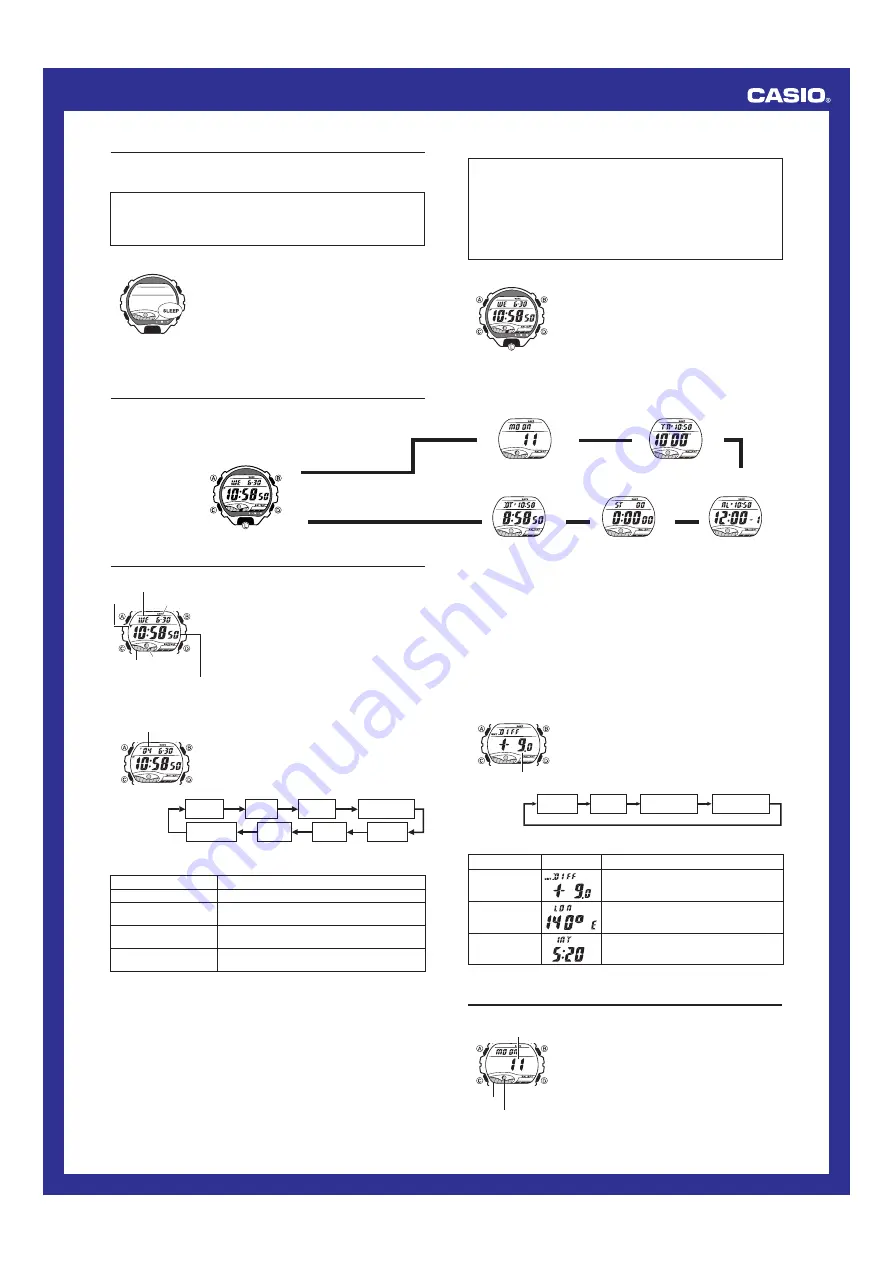 Casio 2836 Operation Manual Download Page 1