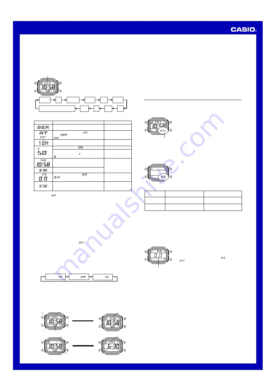 Casio 3017 Operation Manual Download Page 5