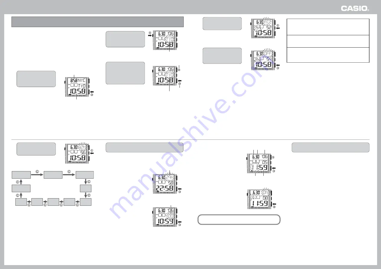 Casio 3040 Operation Manual Download Page 8