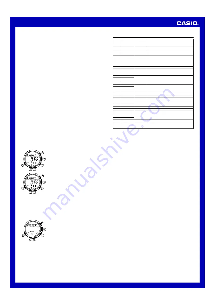 Casio 3043 Operation Manual Download Page 14