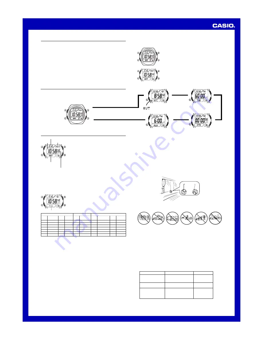 Casio 3053 Operation Manual Download Page 1