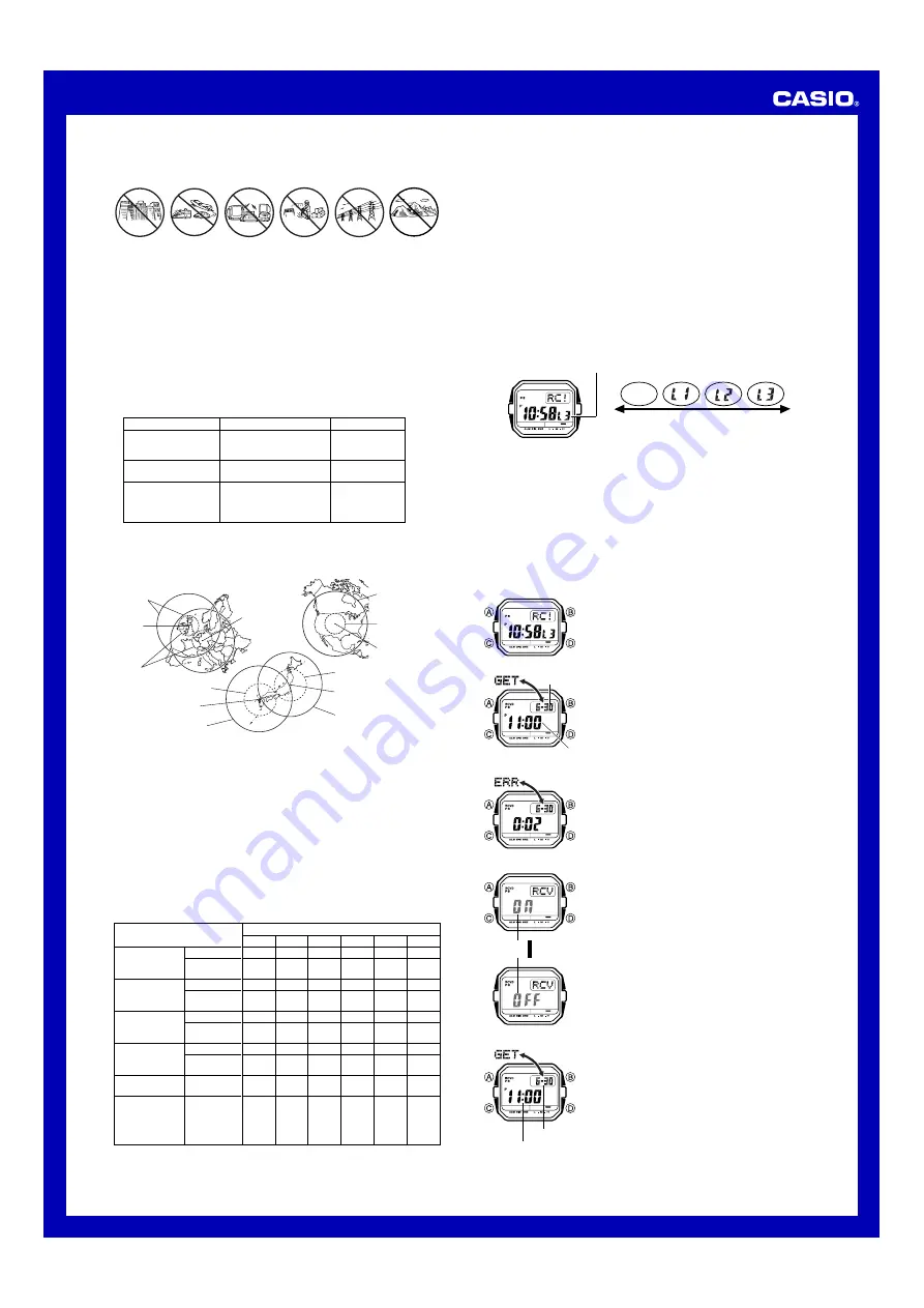 Casio 3063 Operation Manual Download Page 2