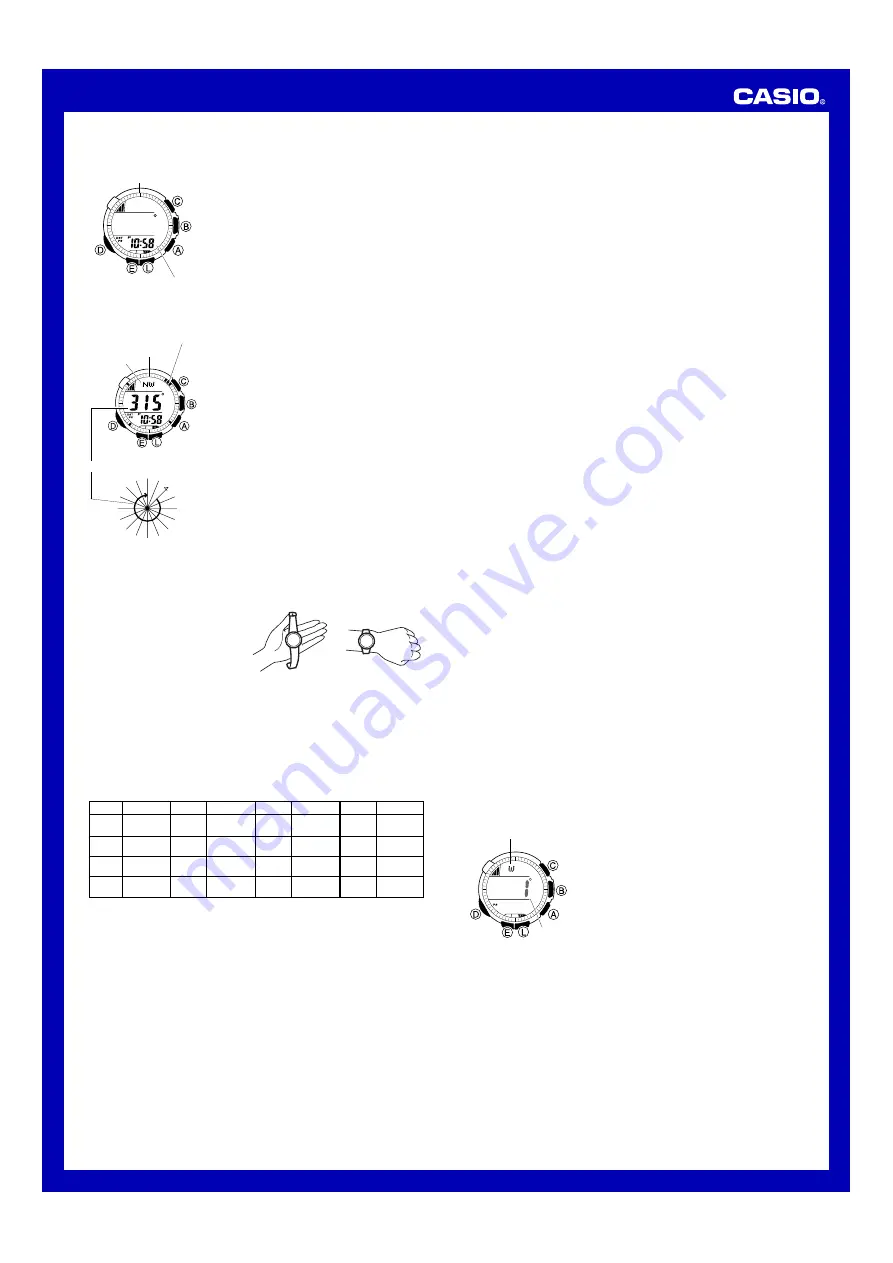 Casio 3070 Operation Manual Download Page 4