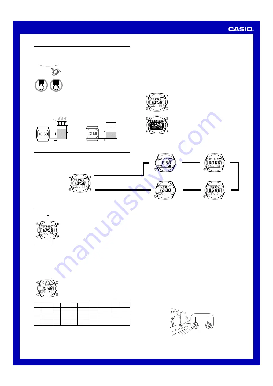 Casio 3090 Operating Instructions Manual Download Page 1