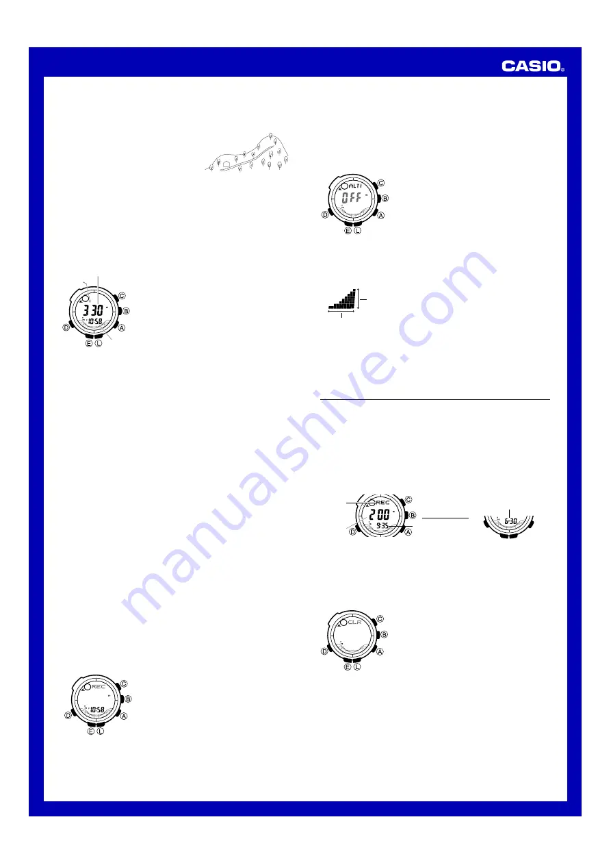 Casio 3134 Operation Manual Download Page 7