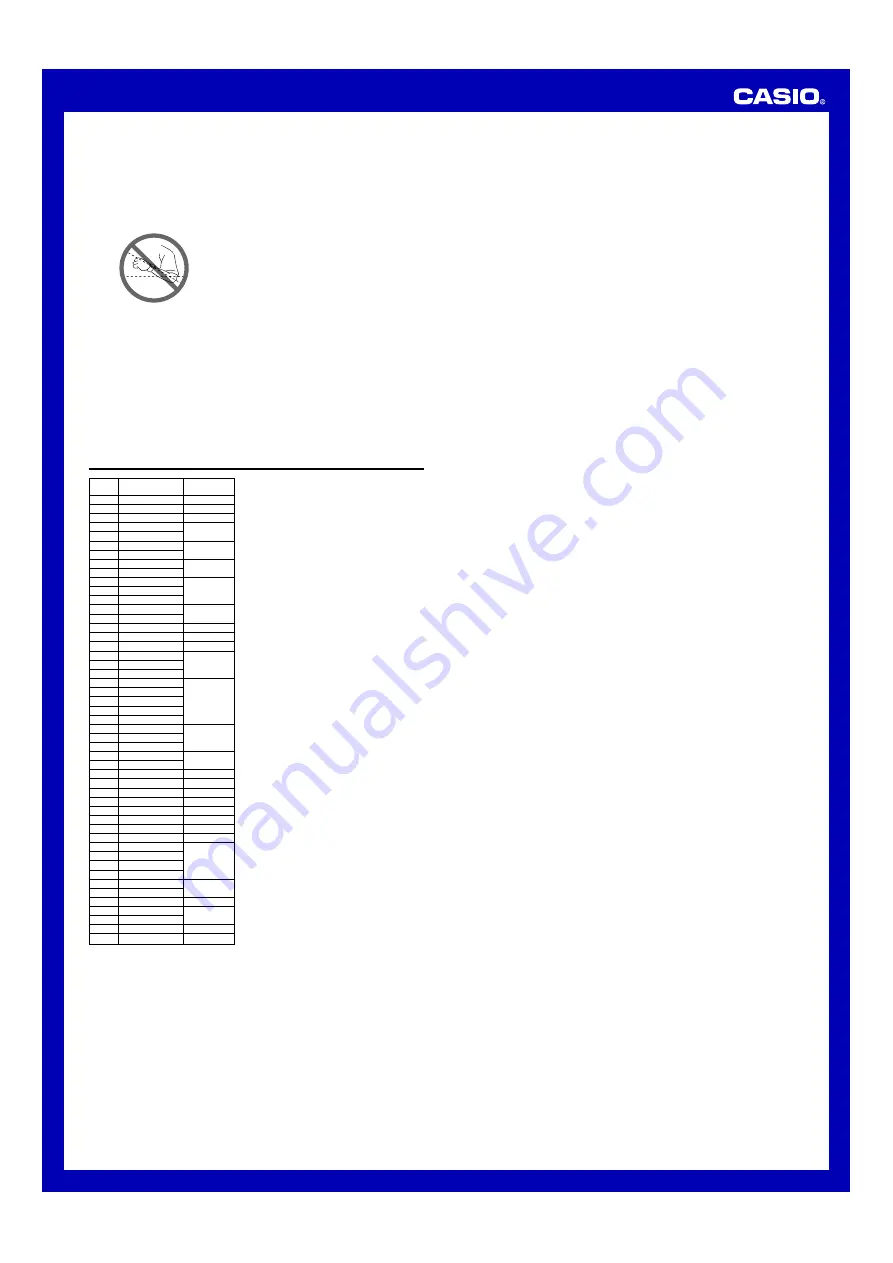 Casio 3150 Operation Manual Download Page 10