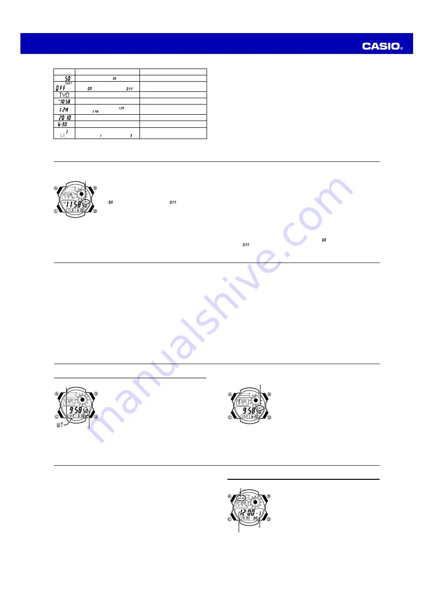 Casio 3198 Operation Manual Download Page 2