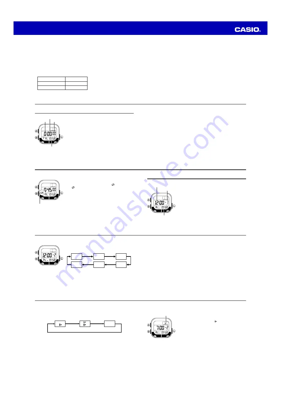 Casio 3257 Operation Manual Download Page 3