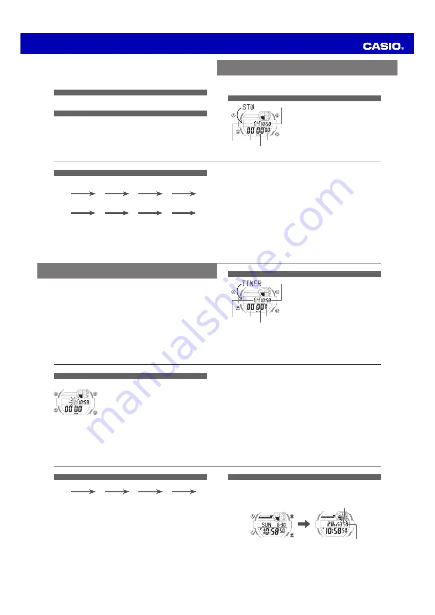 Casio 3403 Operation Manual Download Page 4