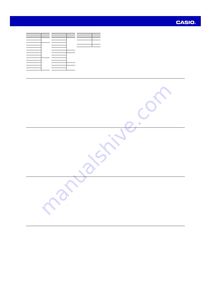 Casio 3403 Operation Manual Download Page 7