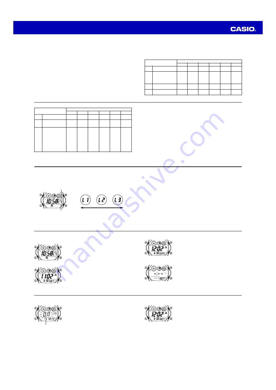 Casio 3405 Operation Manual Download Page 3