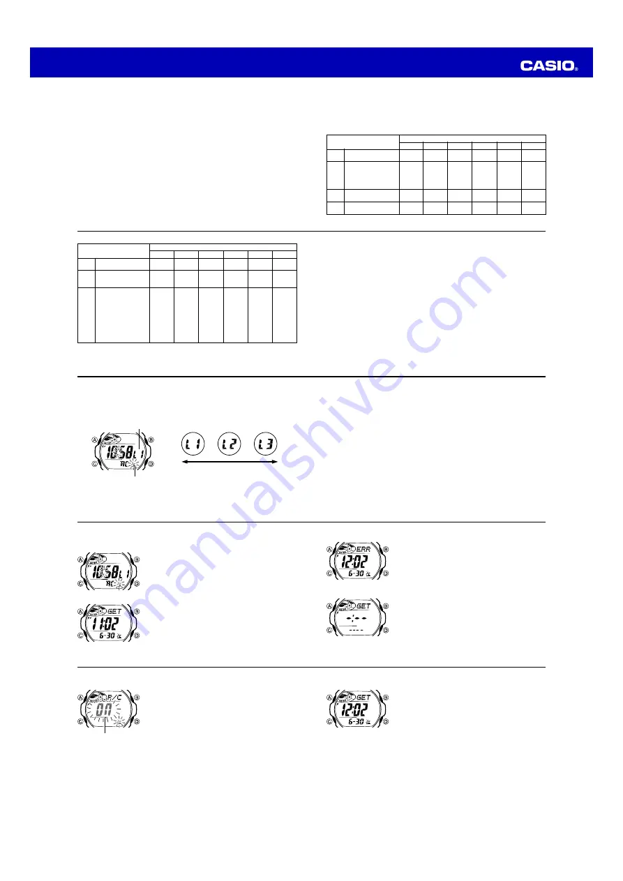 Casio 3406 Operation Manual Download Page 3