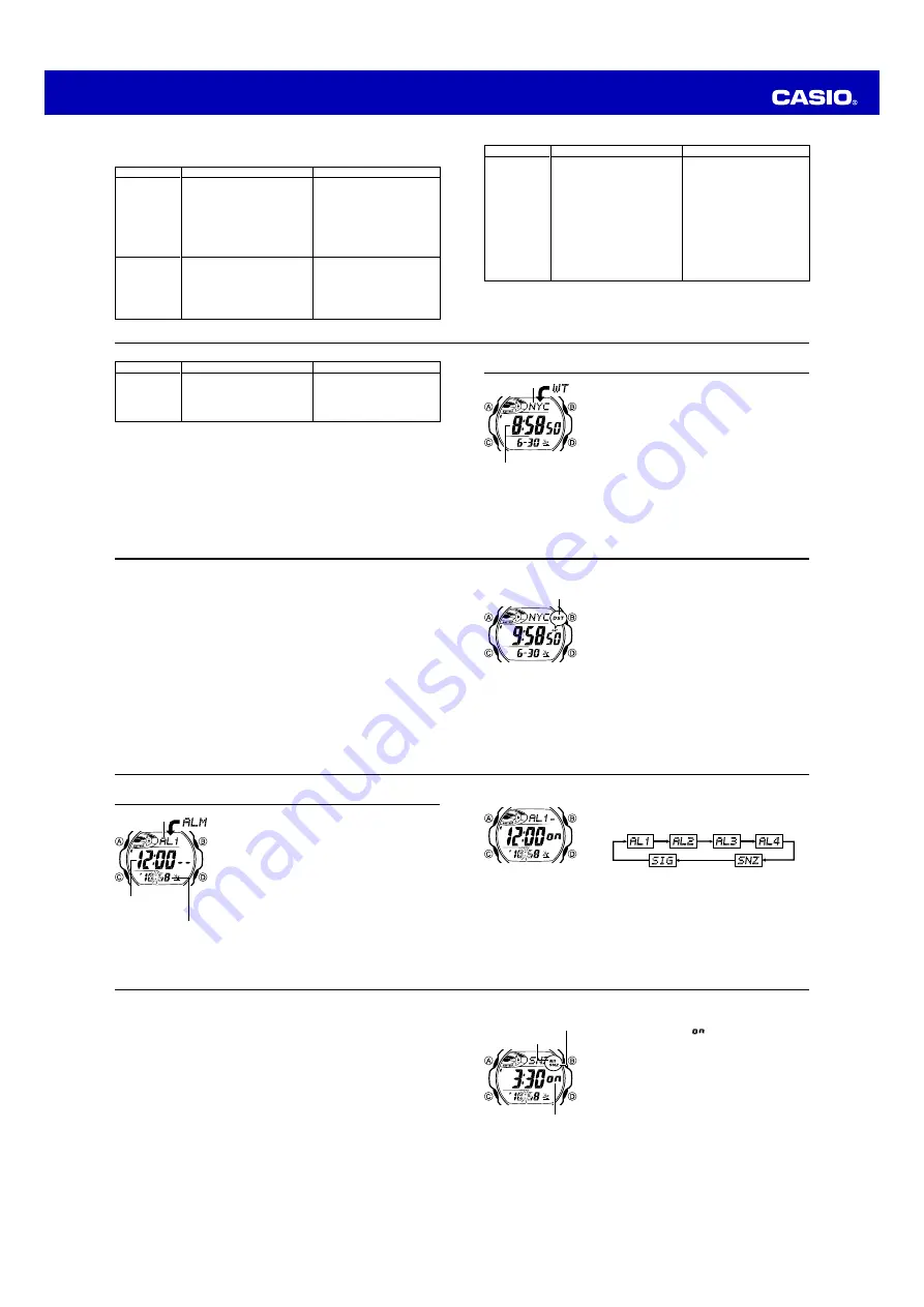 Casio 3406 Operation Manual Download Page 4