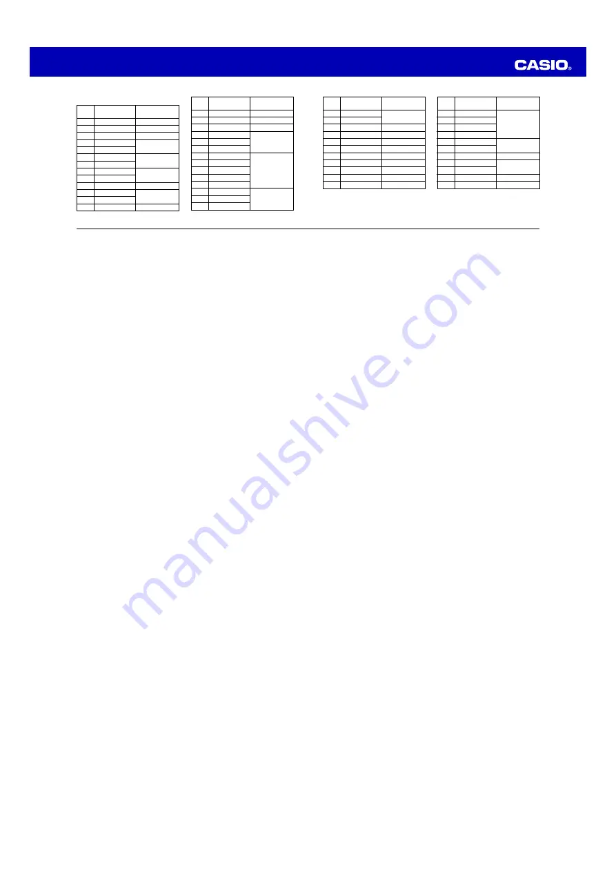 Casio 3406 Operation Manual Download Page 9