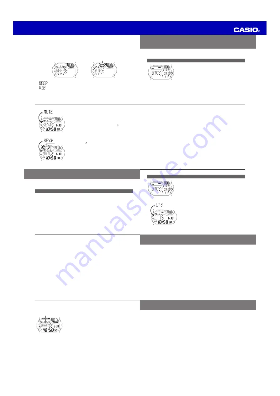 Casio 3407 Operation Manual Download Page 6