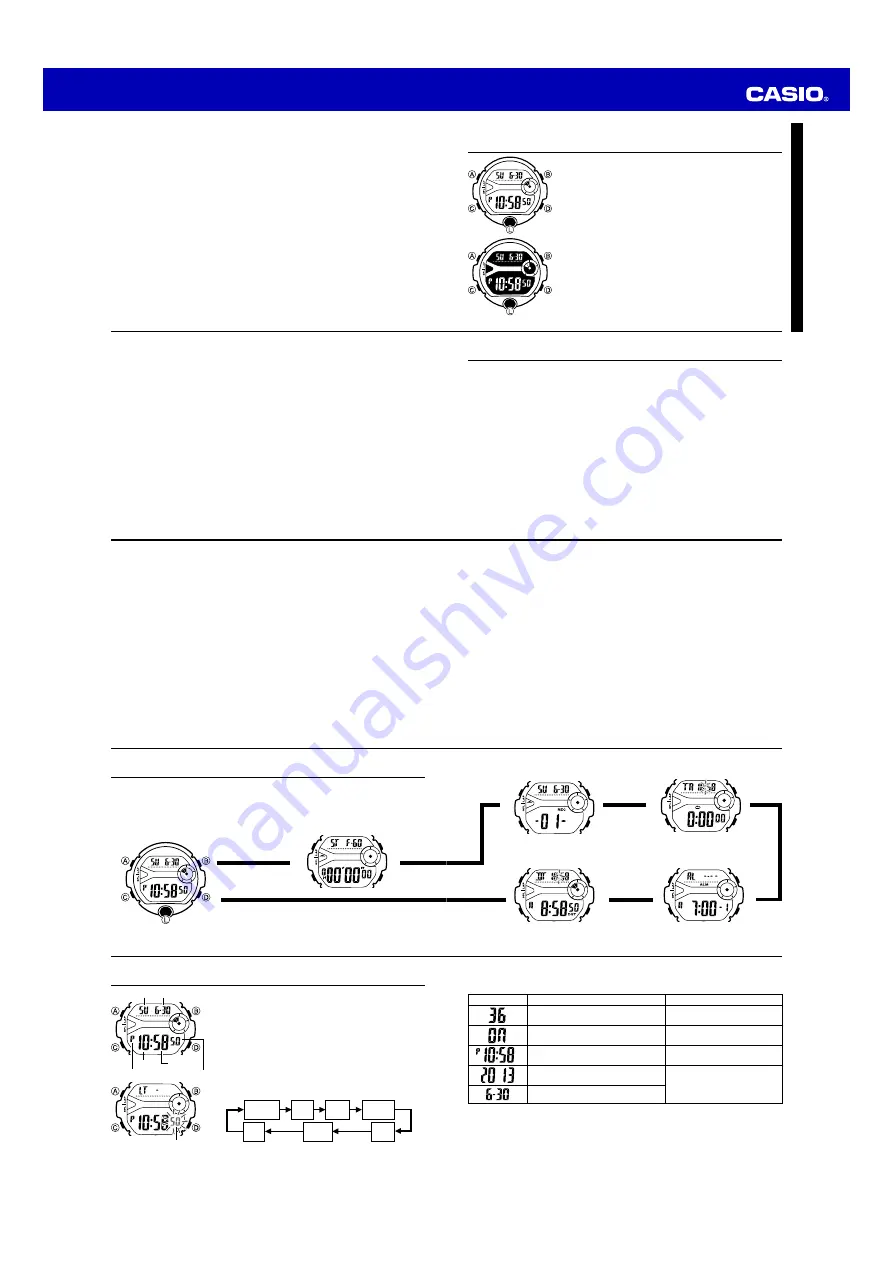 Casio 3408 Operation Manual Download Page 1