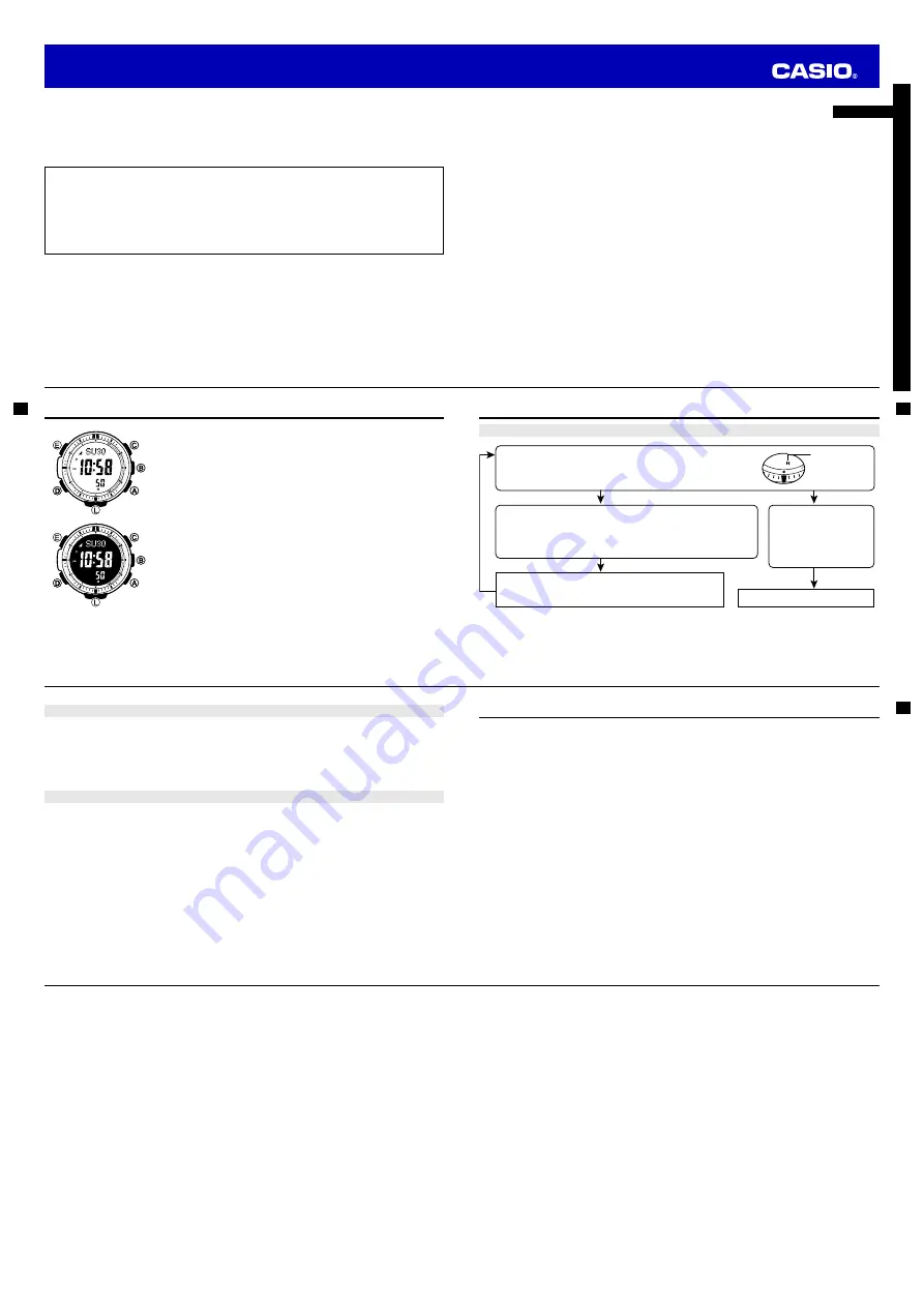 Casio 3414 Operation Manual Download Page 1