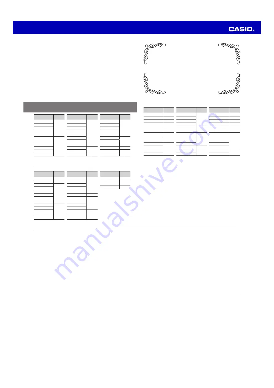 Casio 3417 Operation Manual Download Page 7