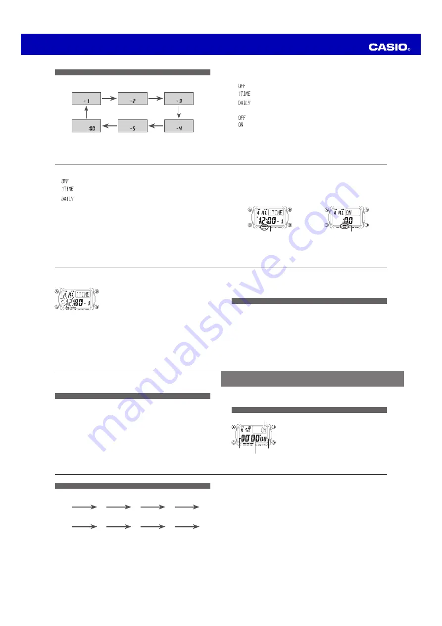 Casio 3419 Operation Manual Download Page 4