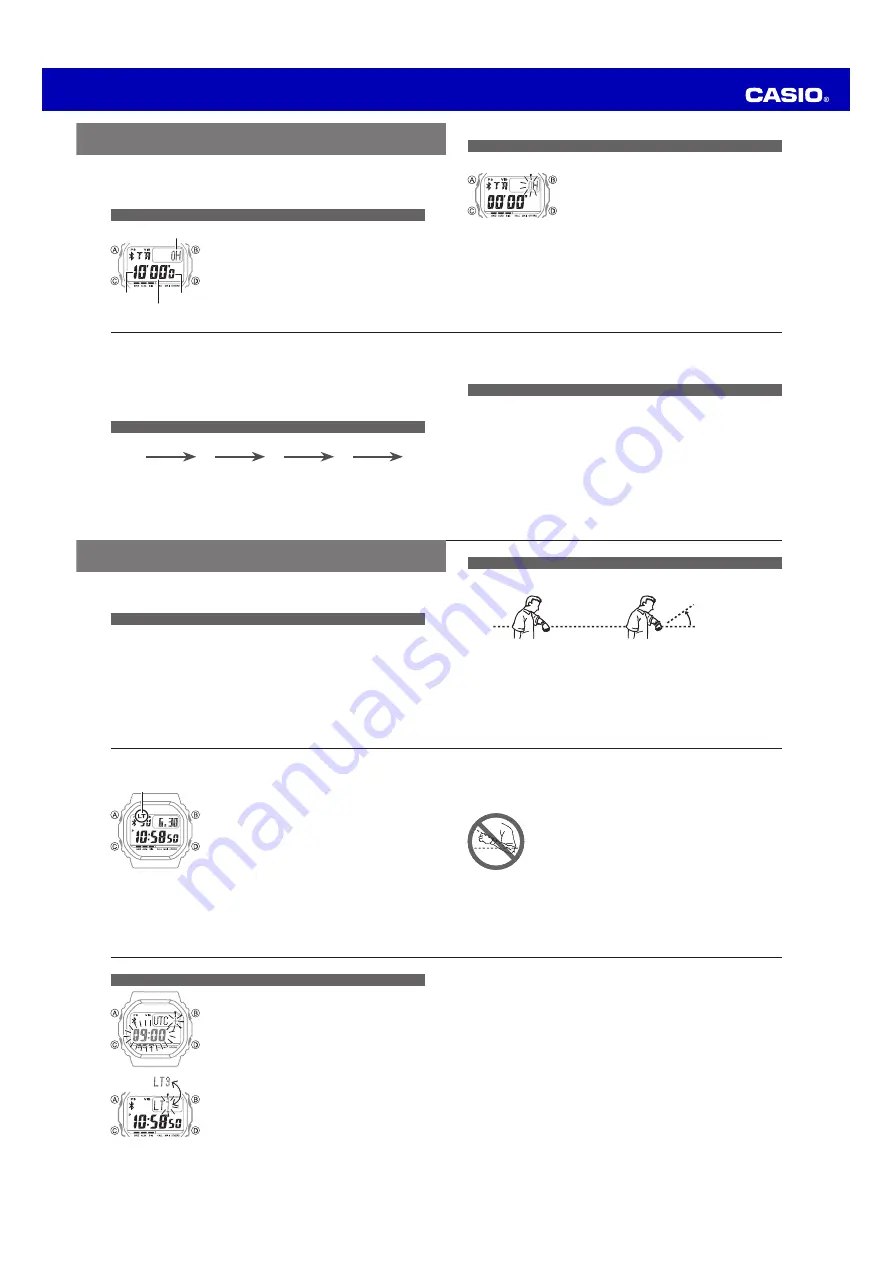 Casio 3419 Operation Manual Download Page 5