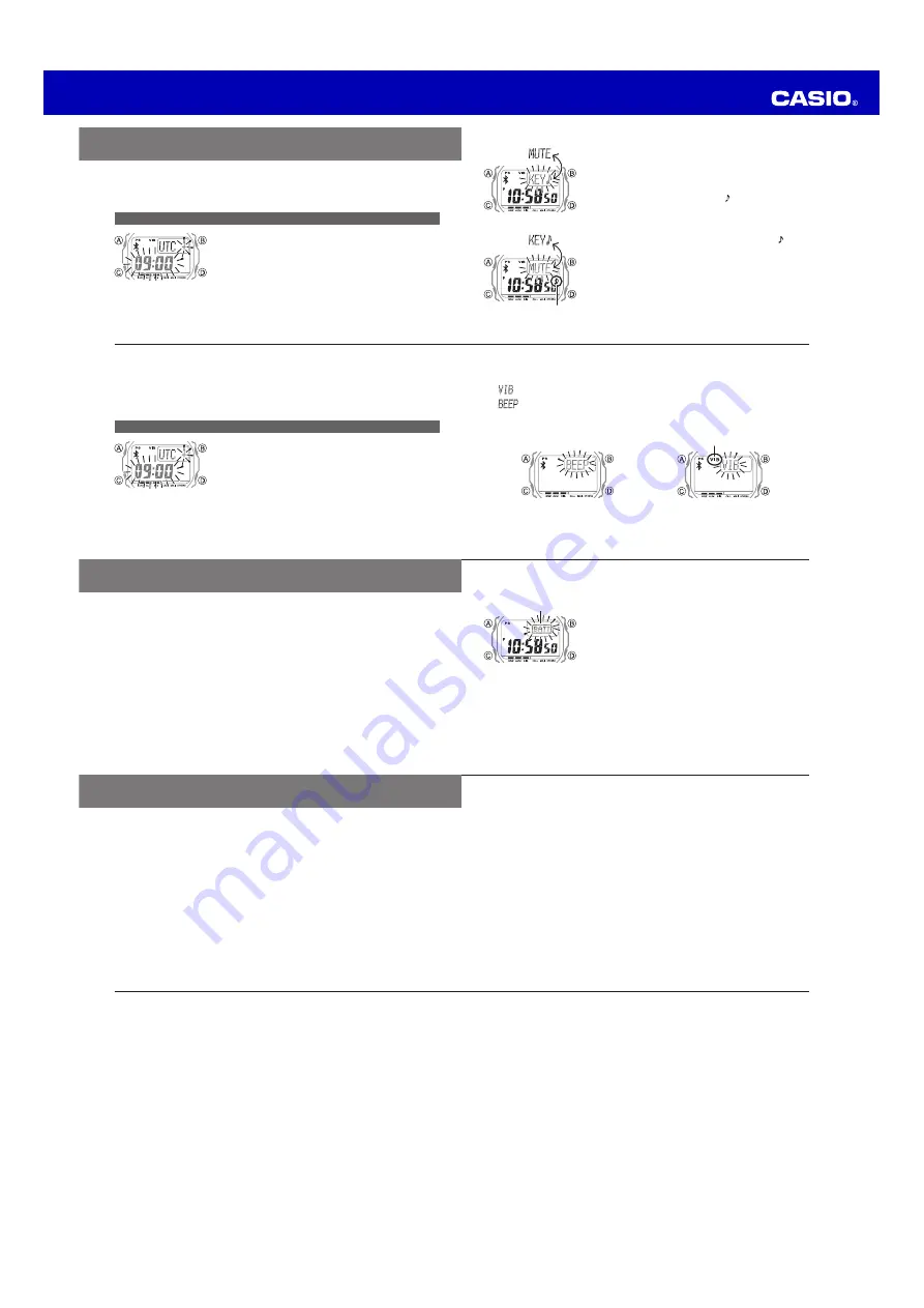 Casio 3419 Operation Manual Download Page 6