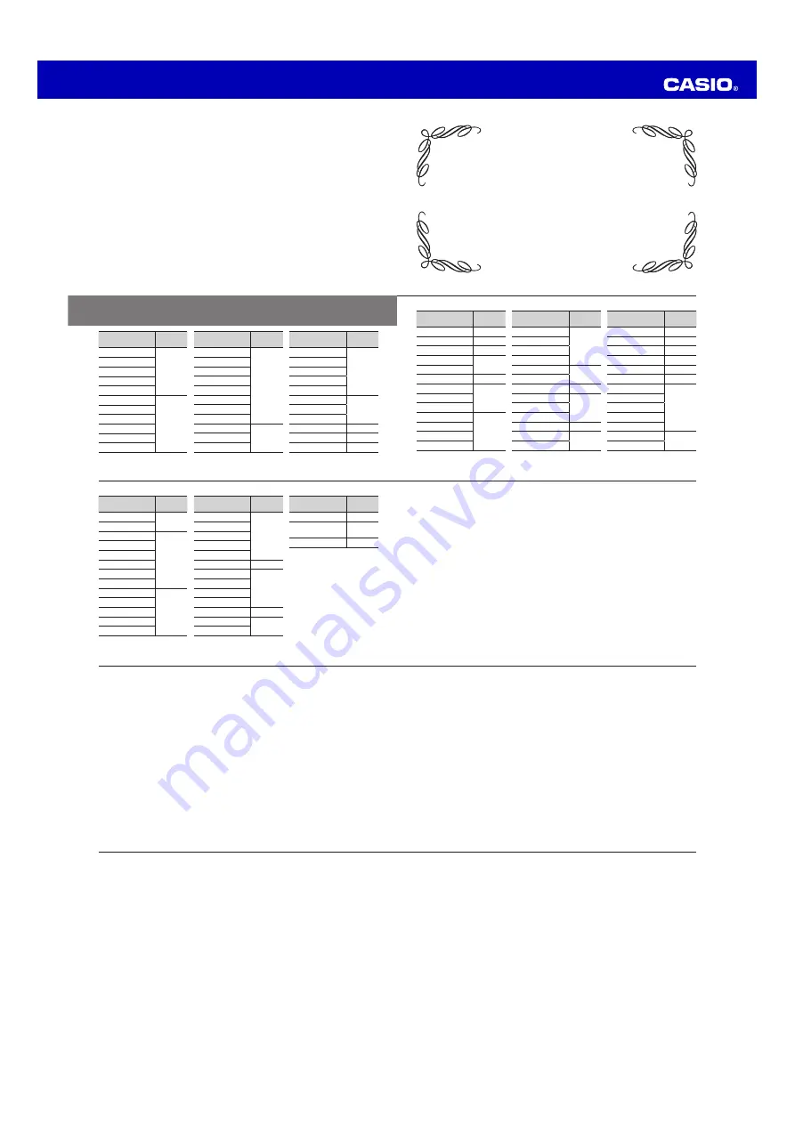 Casio 3419 Operation Manual Download Page 7