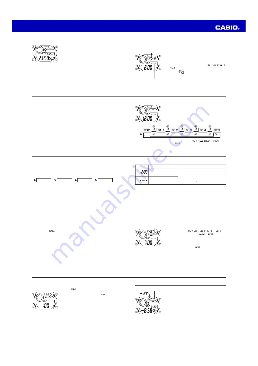 Casio 3422 Operation Manual Download Page 3