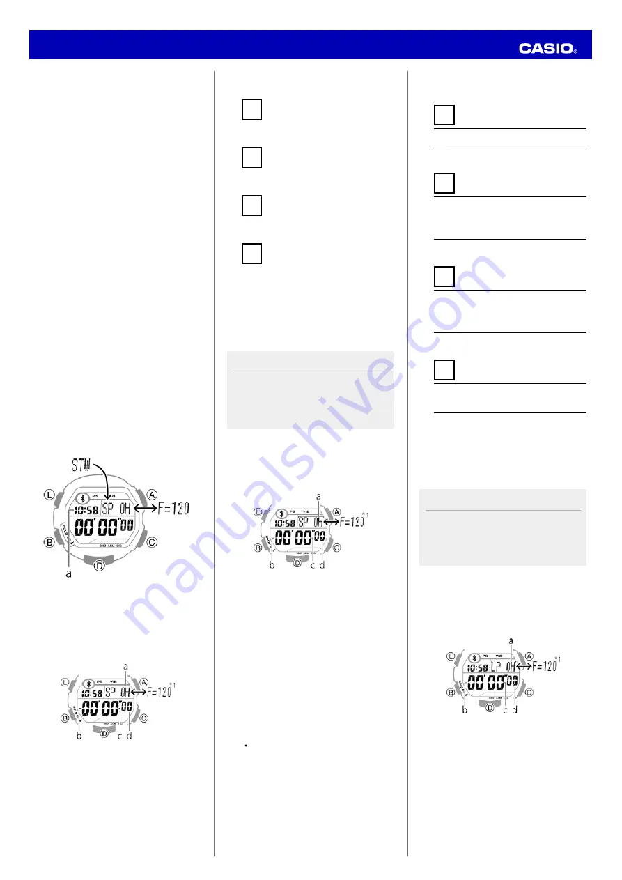 Casio 3423 Operation Manual Download Page 4