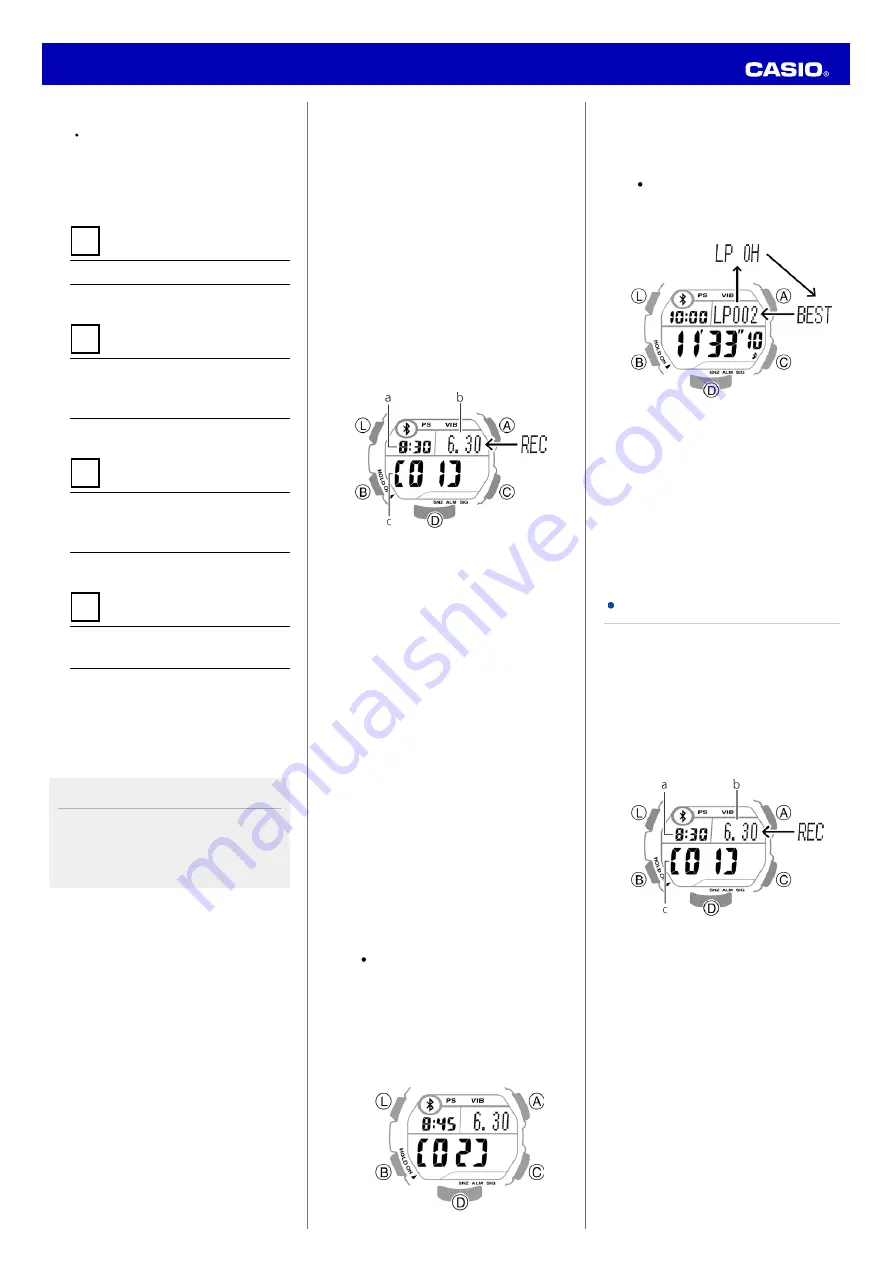 Casio 3423 Operation Manual Download Page 5