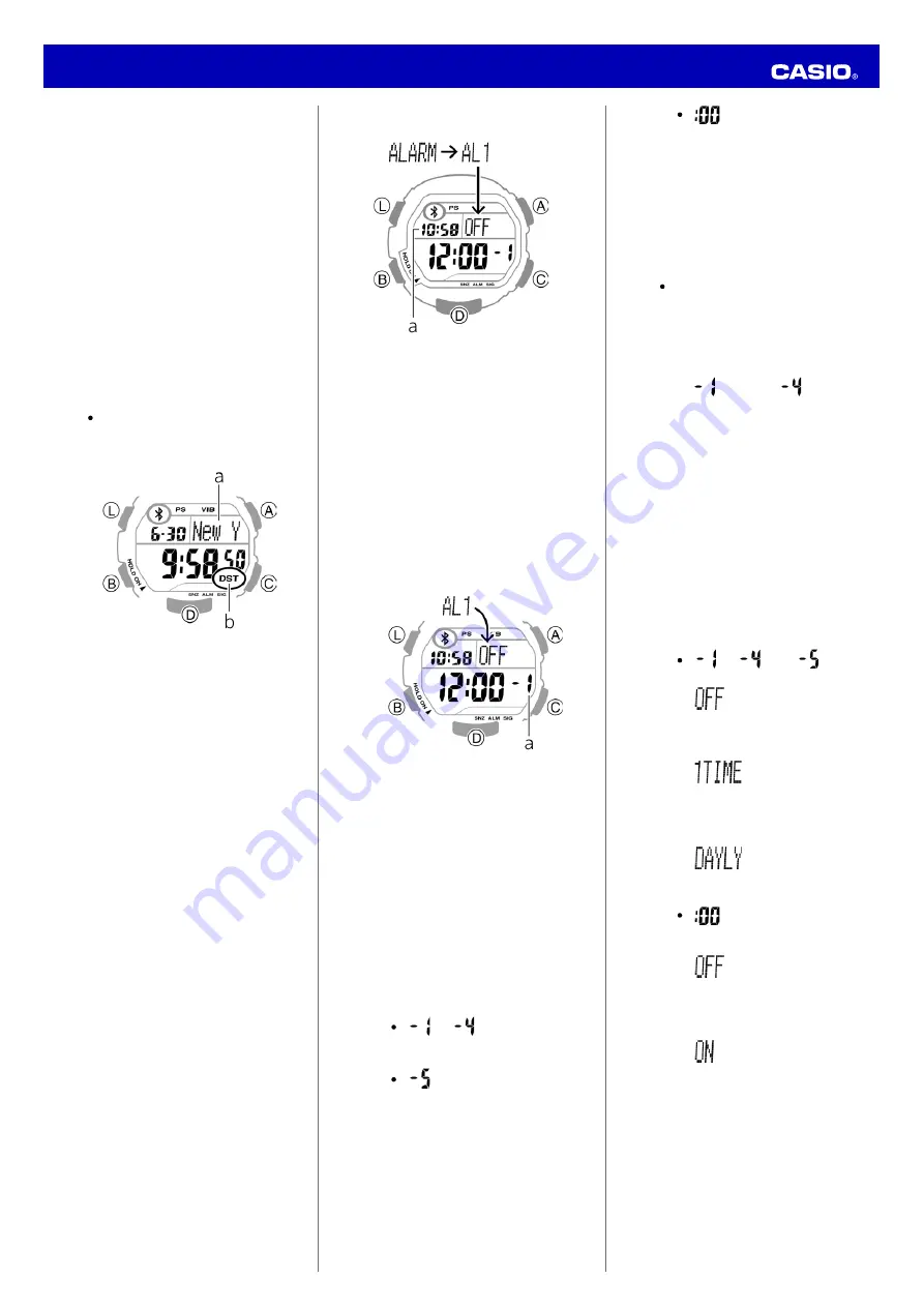 Casio 3423 Operation Manual Download Page 7