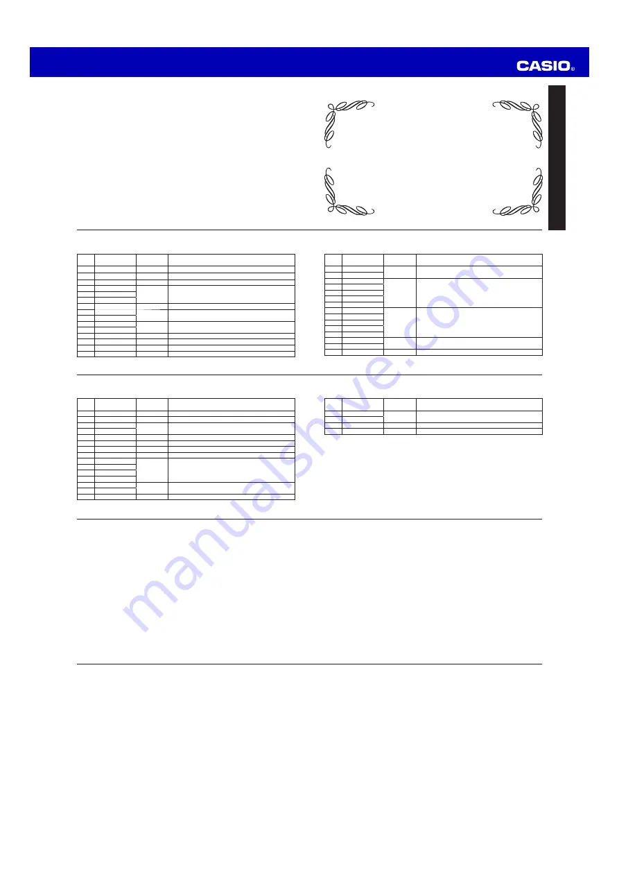 Casio 3426 Operation Manual Download Page 5