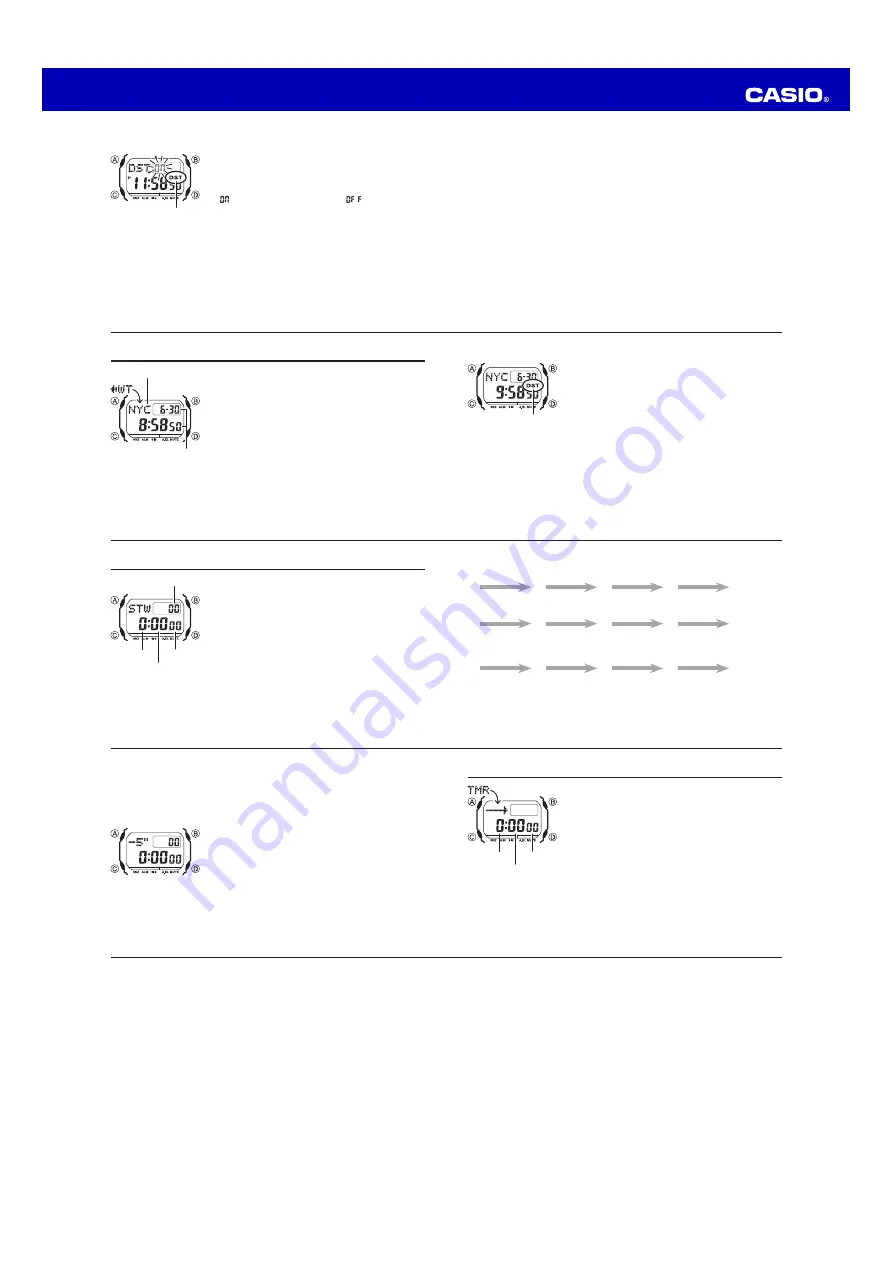 Casio 3433 Operation Manual Download Page 2