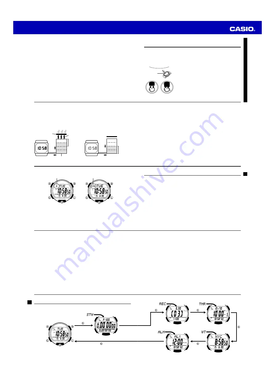 Casio 3441 Operation Manual Download Page 1