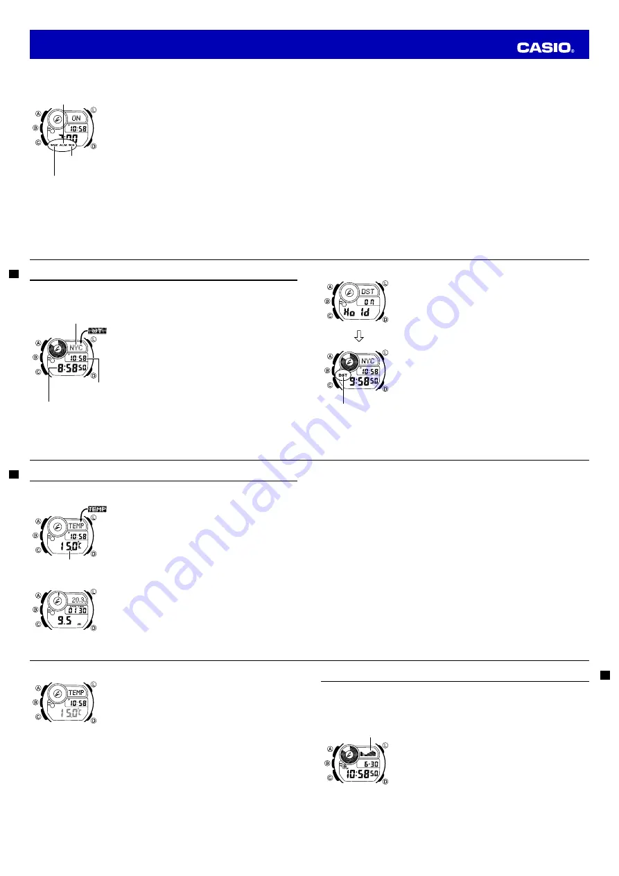 Casio 3445 Operation Manual Download Page 12