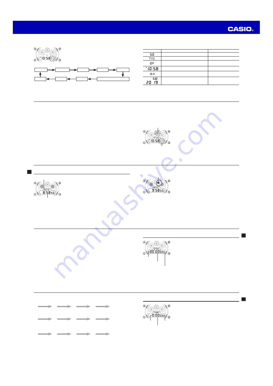 Casio 3465 Operation Manual Download Page 2