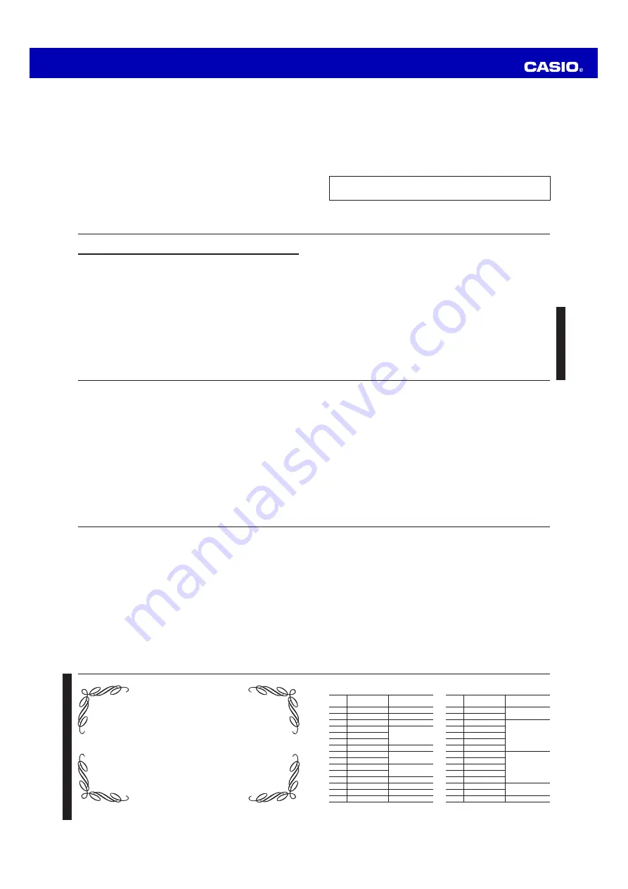 Casio 3465 Operation Manual Download Page 5