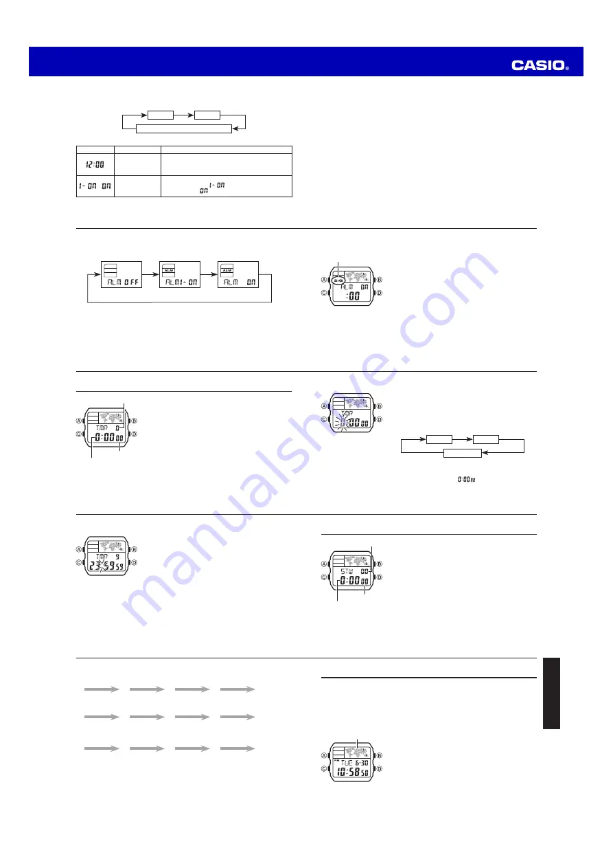 Casio 347 Operation Manual Download Page 3