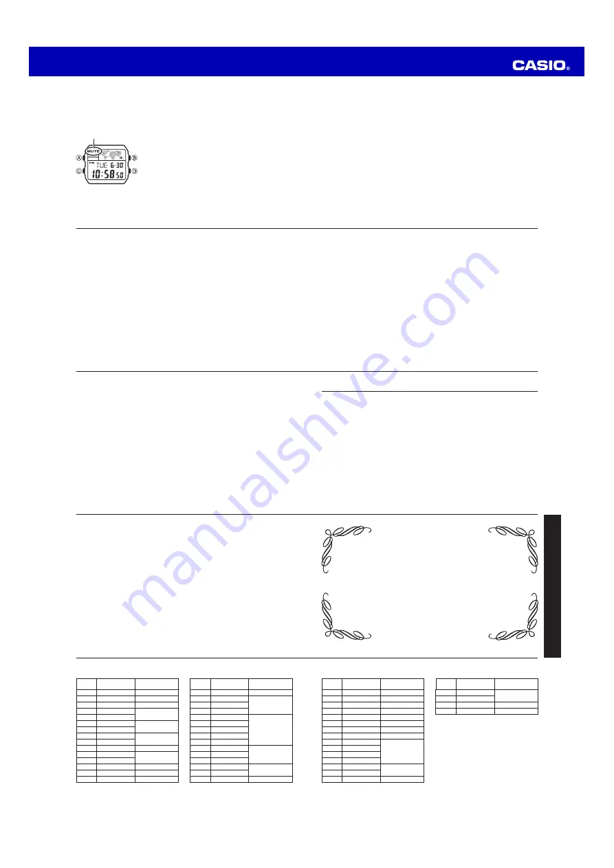 Casio 347 Operation Manual Download Page 4