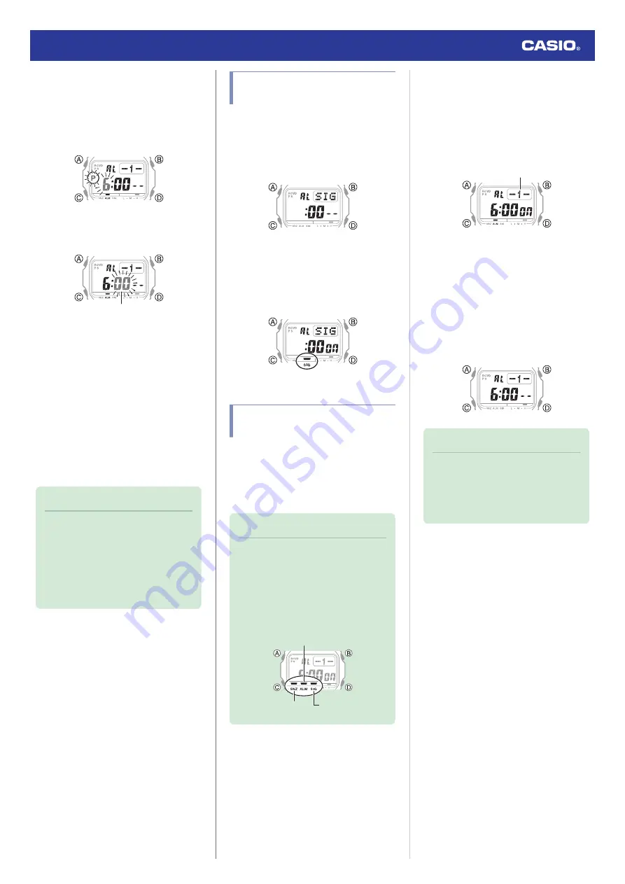 Casio 3495 Operation Manual Download Page 14