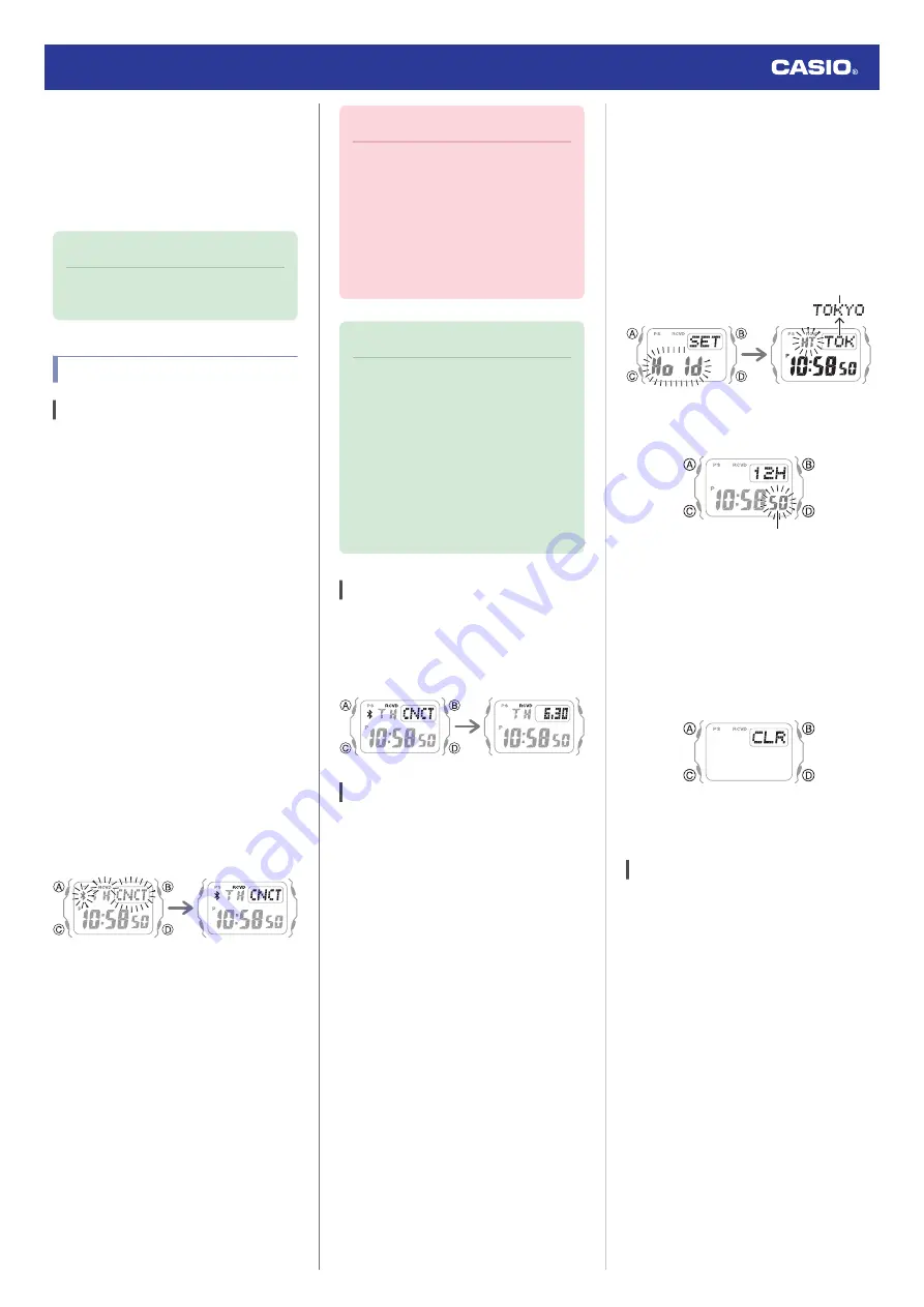 Casio 3501 Operation Manual Download Page 14