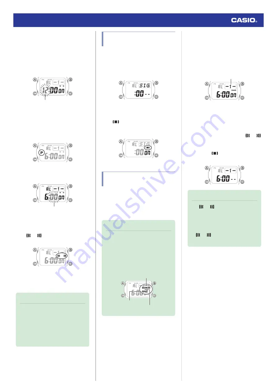 Casio 3501 Operation Manual Download Page 21