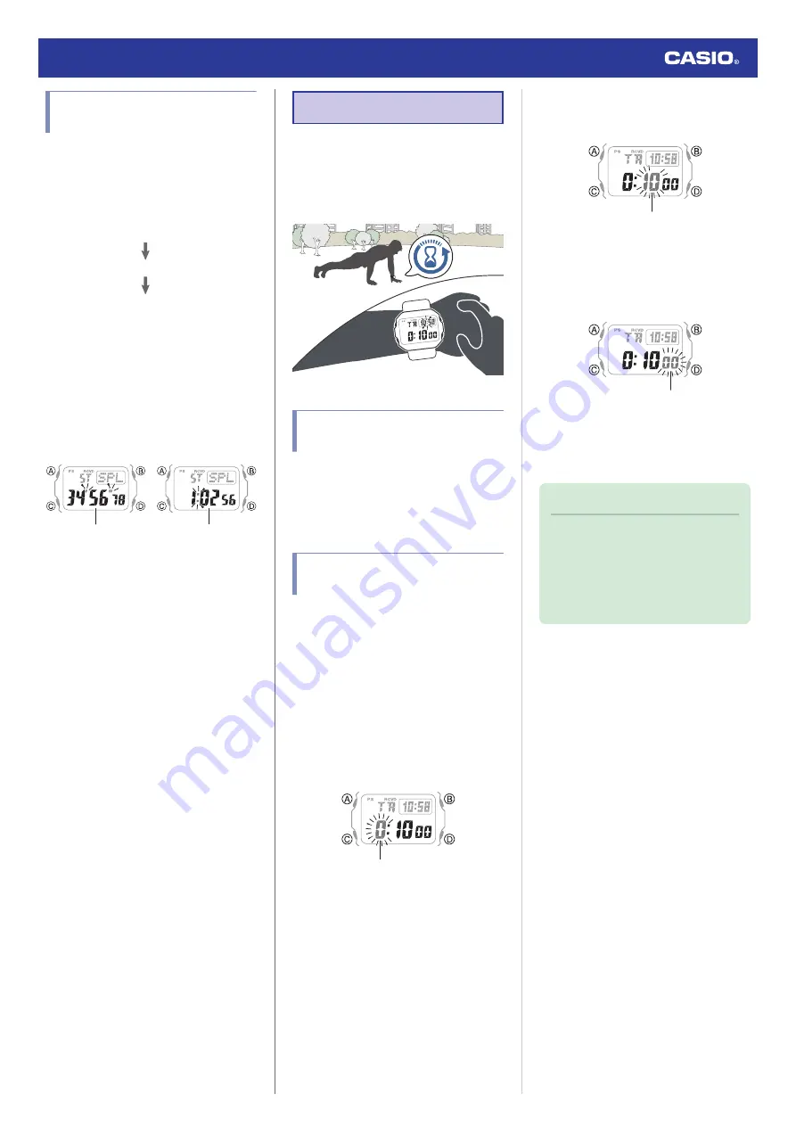 Casio 3501 Operation Manual Download Page 23