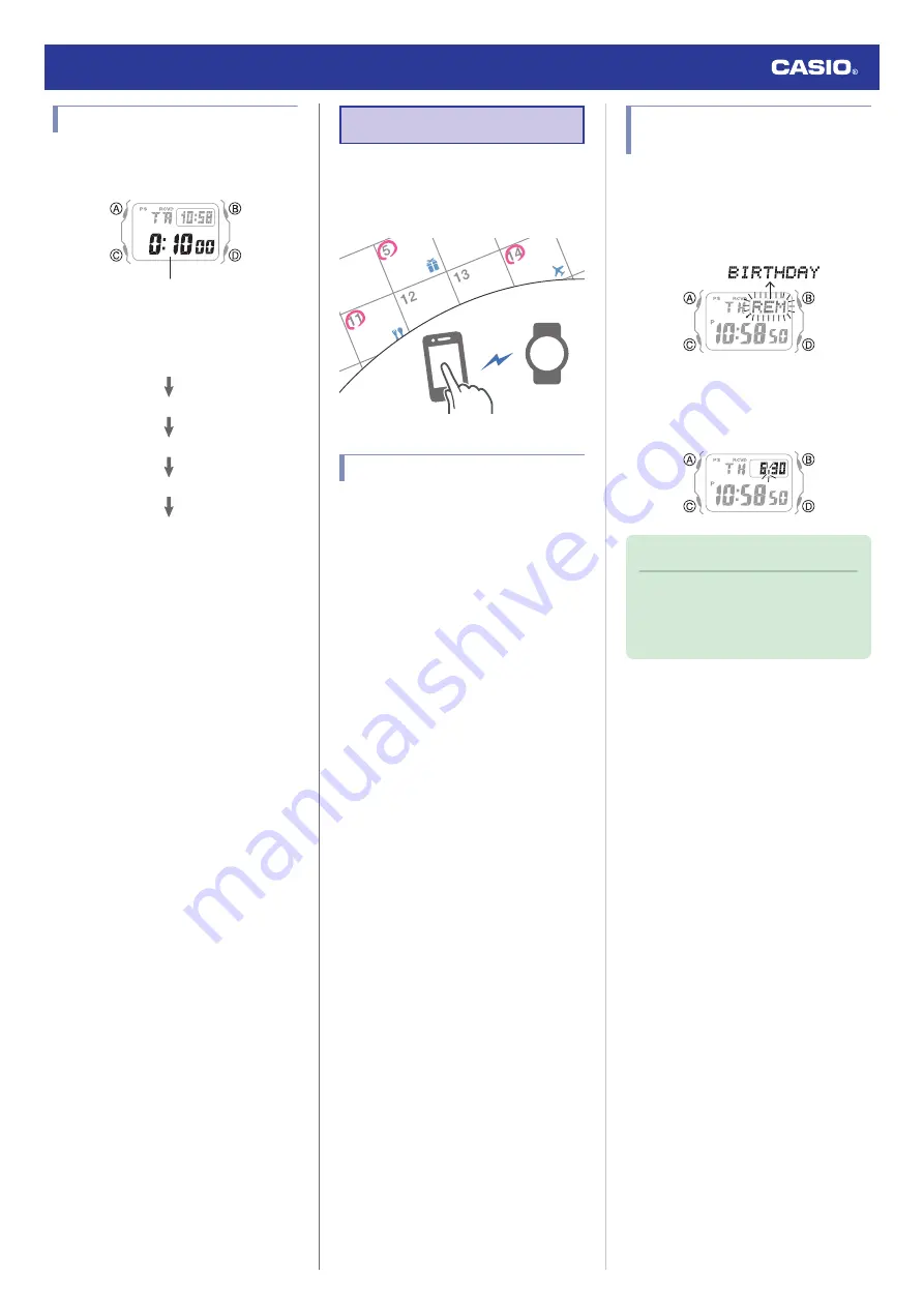 Casio 3501 Operation Manual Download Page 24